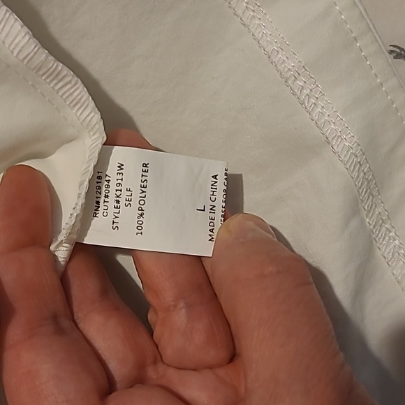 Mebon White Buttoned Women Top - Picture 5 of 5